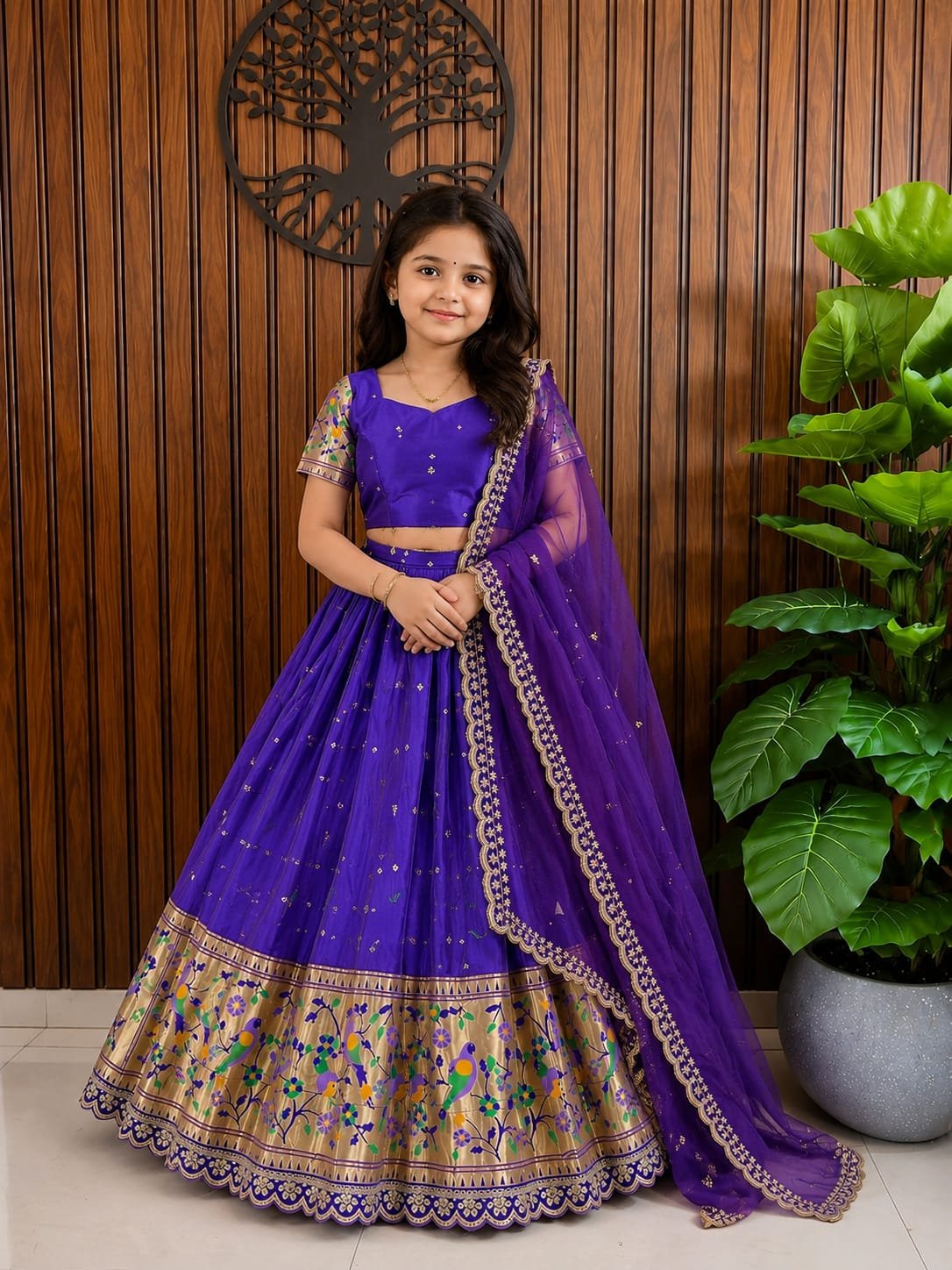LAUNCING KIDS LEHENGA CHOLI