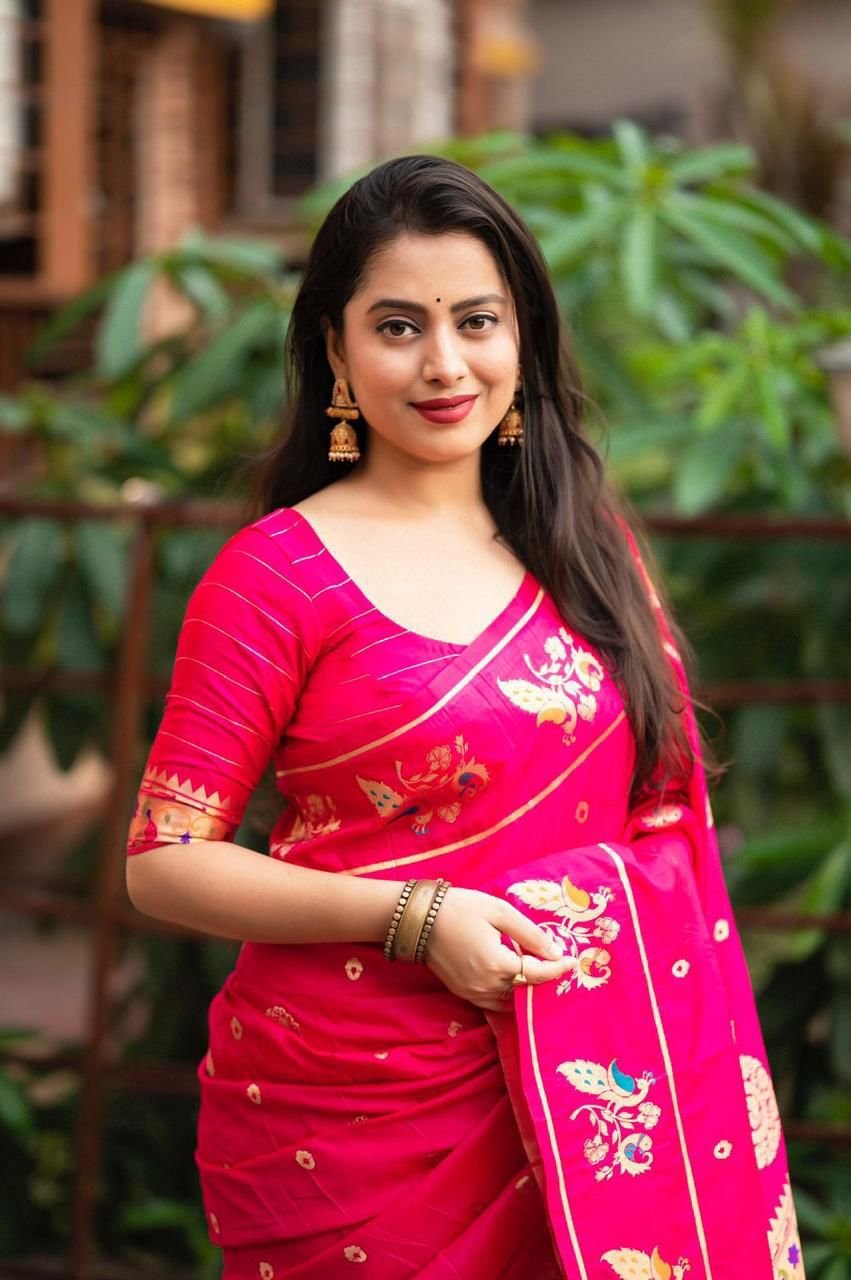 New soft banarasi silk saree