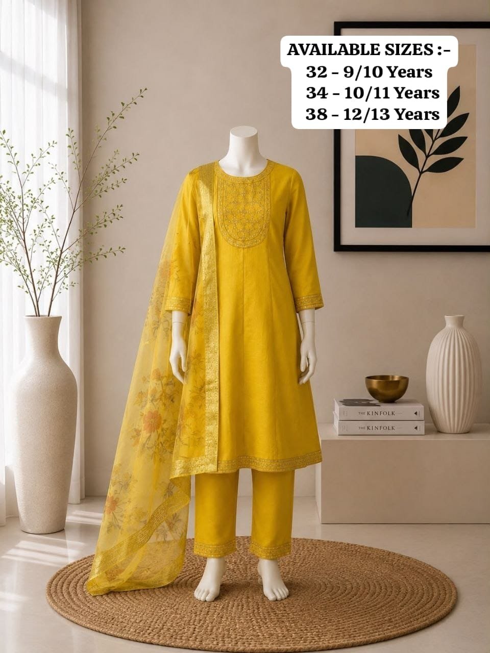 MAYRA KIDS-*Festive Ethnic 3-Piece Collection